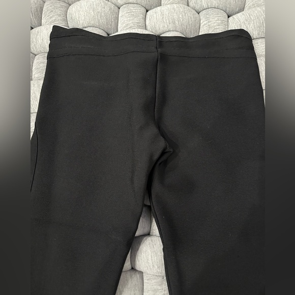 Herve Leger cropped black leggings size extra small - Picture 9 of 14